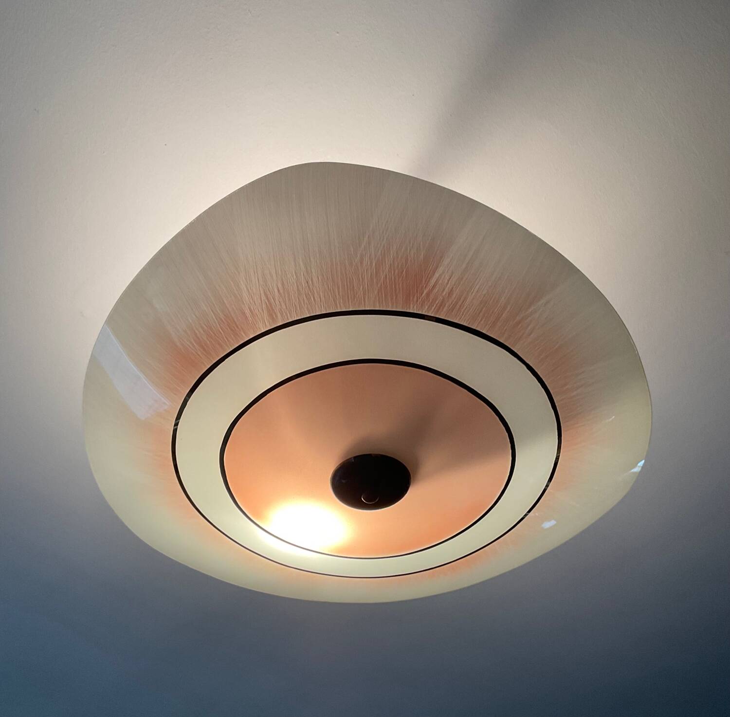 Vintage 60s ceiling light suspension