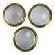 Three vintage "Waggon" model wall lights by Louis Poulsen, 1960s