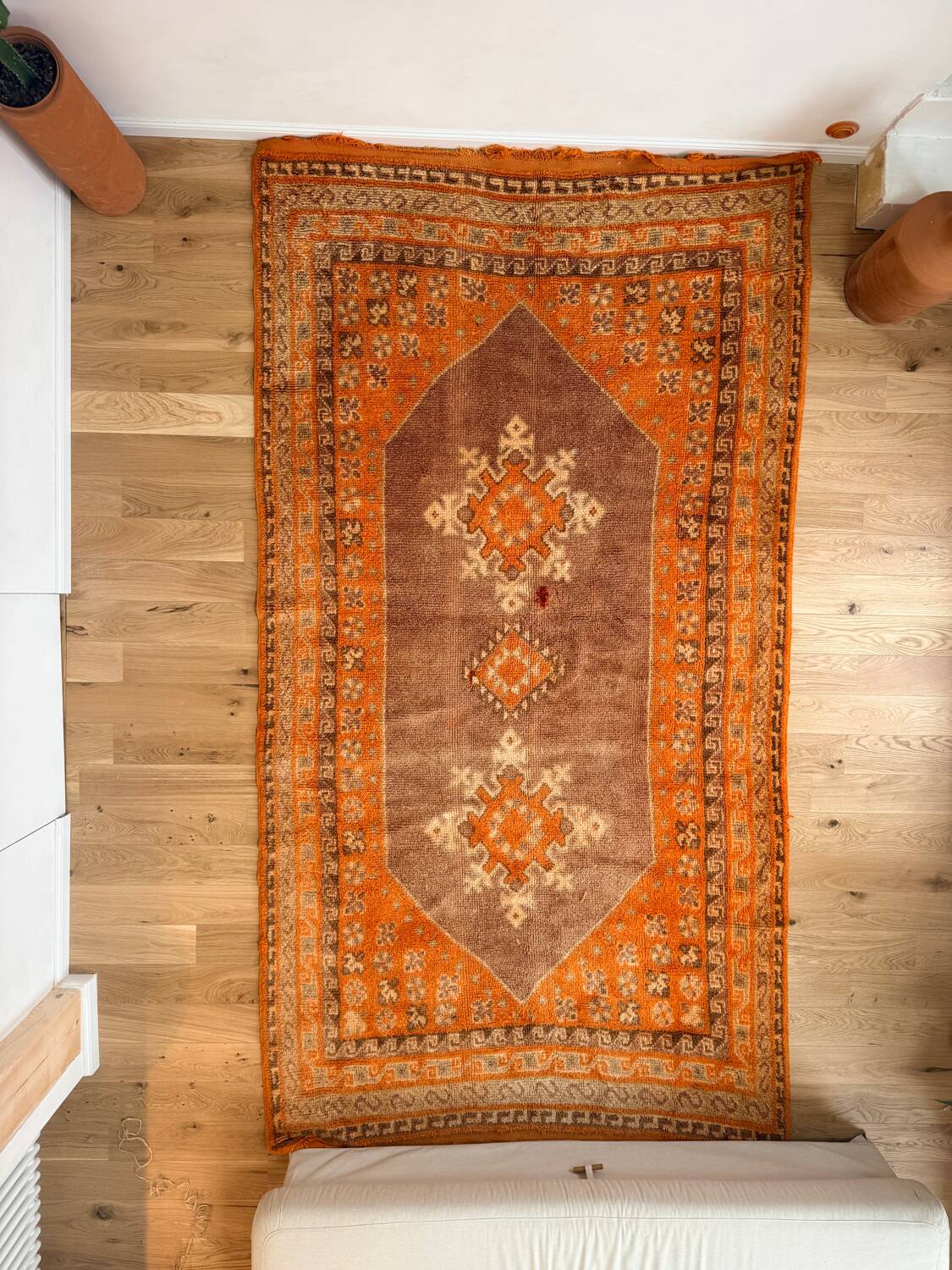 Tapis berbère Taznakht vintage – 3,20 x 1,71 m