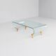 "Tango" Glass Coffee Table by Fabio Di Bartolomei for Fiam Italia