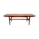 Table basse scandinave en teck Arrebo Mobler