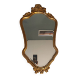 Baroque mirror in gilded wood
