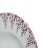 Flat plates red iron earth