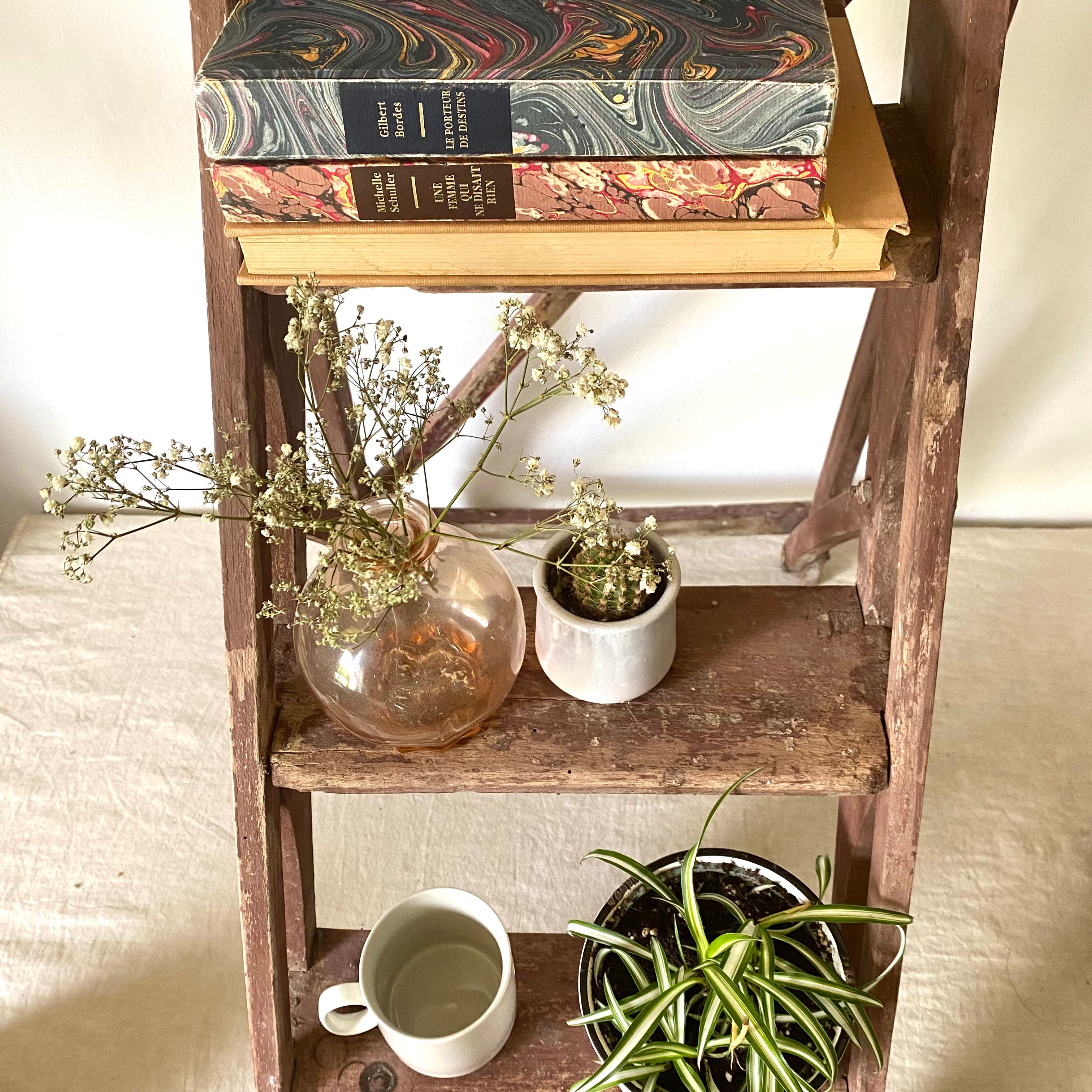 Ancient painter's stepladder