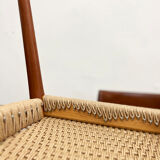 Set de 8 chaises de salle à manger en teck du milieu du siècle par Niels O Møller pour JL Moller Danemark