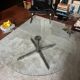 Glass coffee table