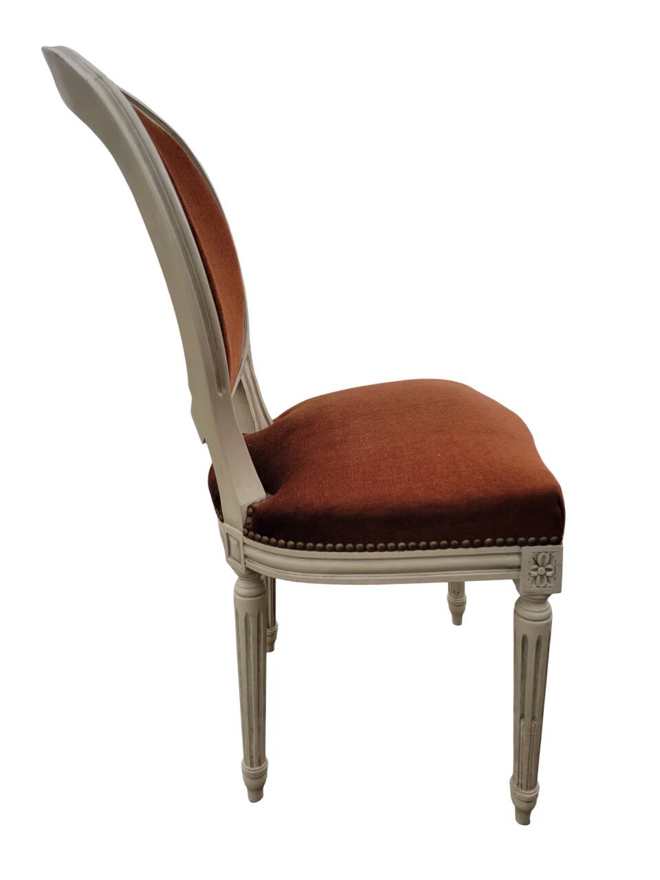 Chaise médaillon ancienne style Louis XVI