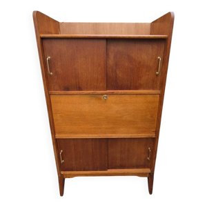 Secrétaire chêne 1960