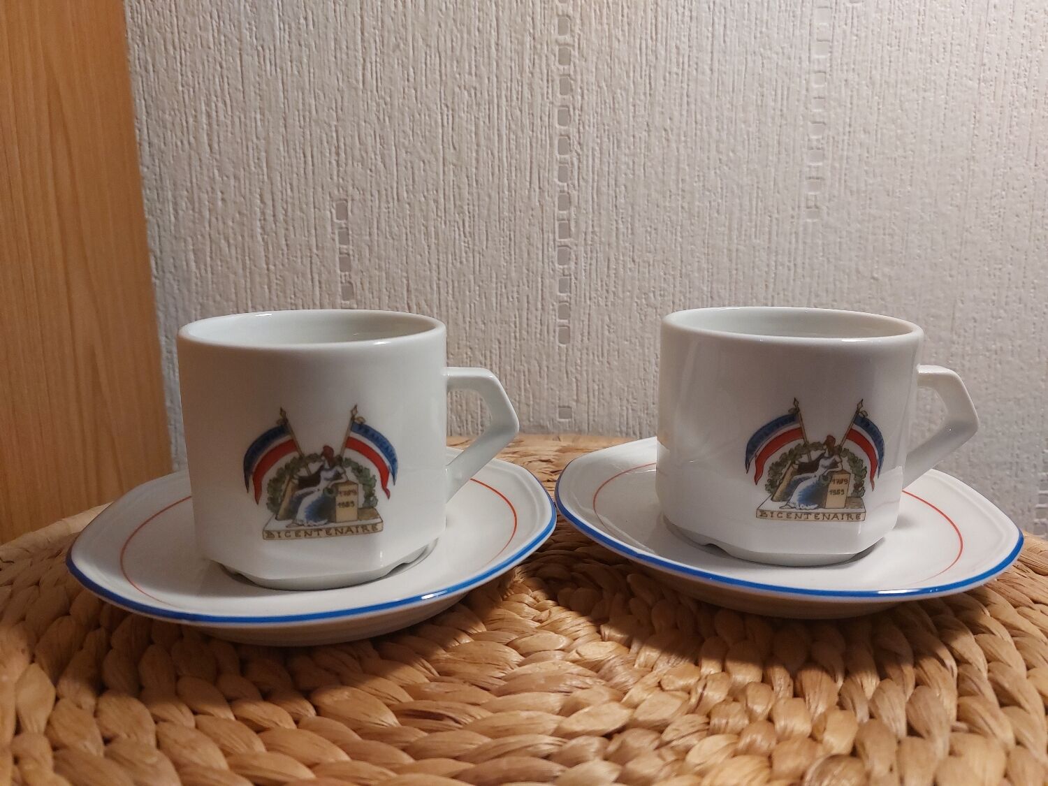 Bicentennial French Revolution Cups