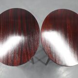 1930s pair of restored Thonet side tables No. 206, Czechoslovakia