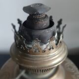 Brass oil lamp