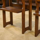 Pair of bedside tables by Guillerme and Chambron for "Votre Maison" 1960s