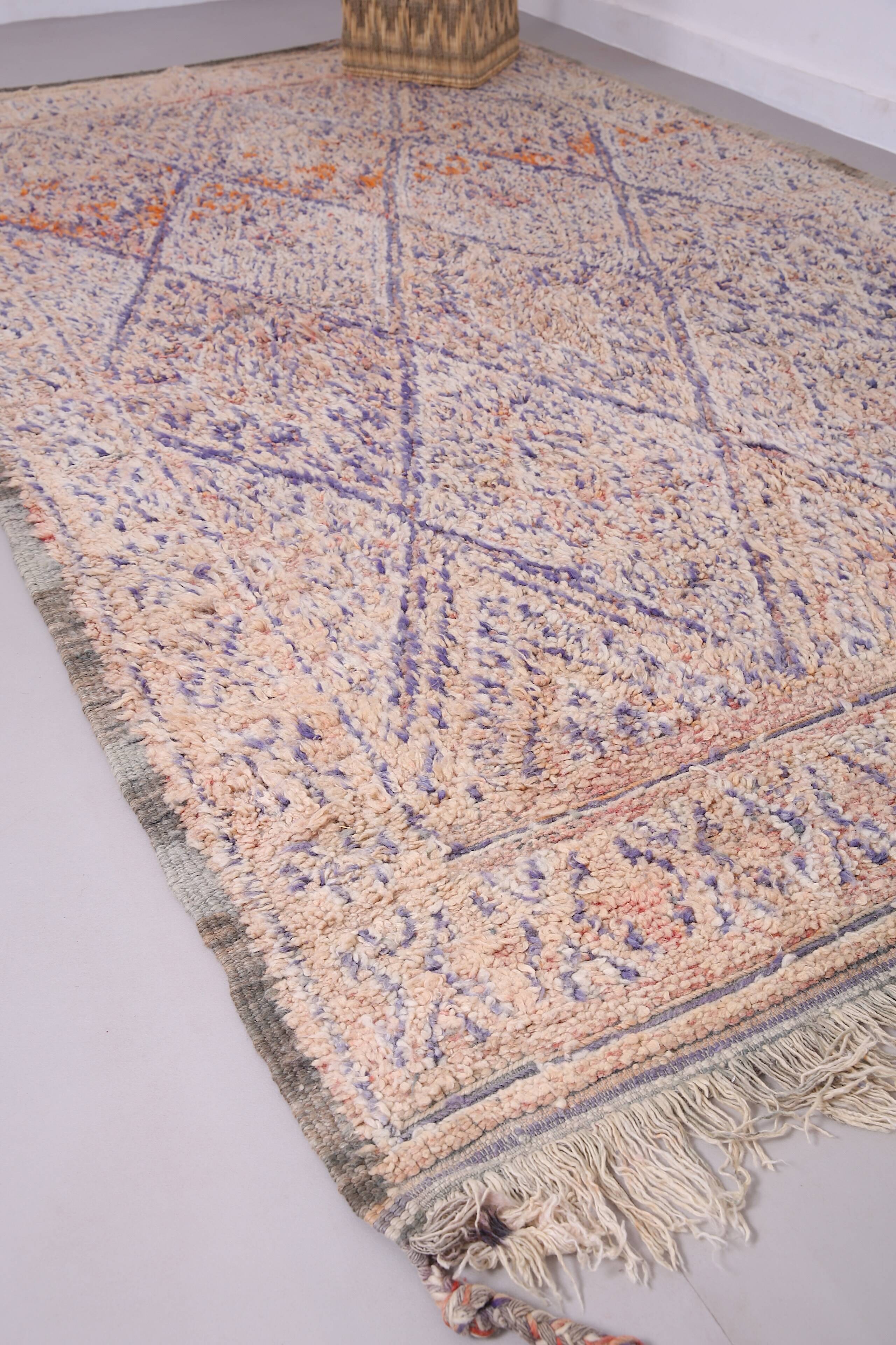 Vintage Moroccan Rug 199 x 327 cm - Moroccan rug - Berber Rug Handmade