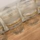 Set de 5 verres à eau gobelet granité
