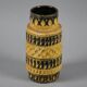 Vintage 1960s Bay Keramiek 'Inka' Handmade Stoneware Vase By Bodo Mans