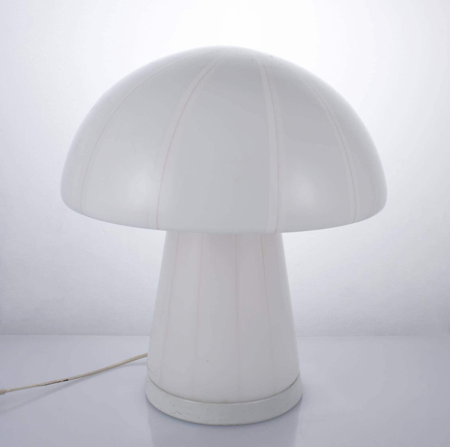 Mushroom Murano Glass Table Lamp, Italy, 1970s