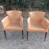 Set of 4 Vela chairs by Carlo Bartoli for Matteo Grassi