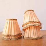 Lustre suédois 5 bras en laiton patiné moitié 20ème