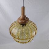 Vintage Scandinavian pendant light Orrefors – Carl Fagerlund Sweden, 1960s