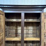 18th-century oak wardrobe