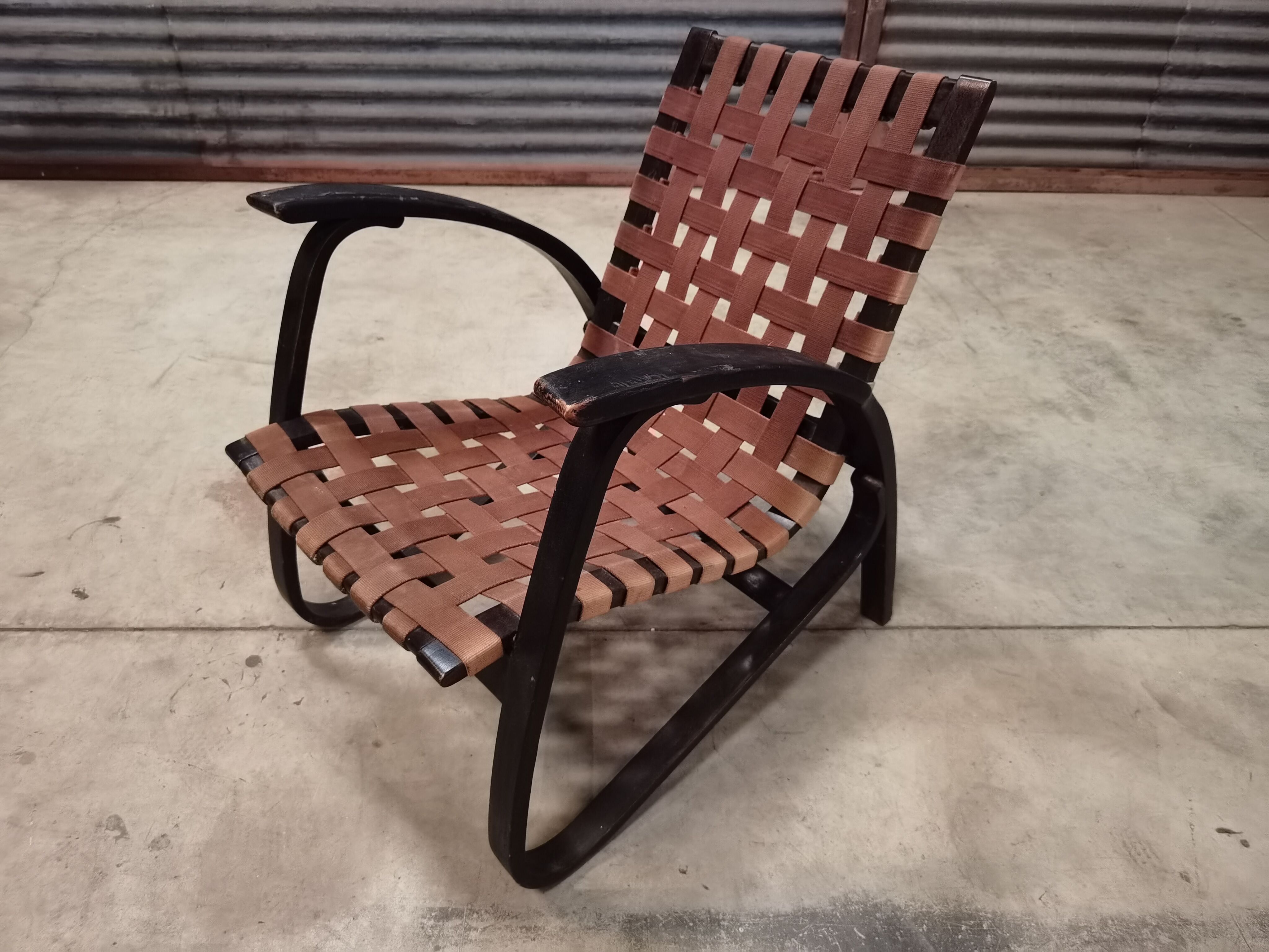 Pair of Jan Vanek armchairs for Up Zavody 1930