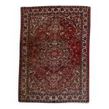 Handmade vintage Persian Malayer rug 144cm x 197cm 1960s - 1C1173