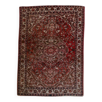 Tapis persan Malayer vintage fait main, 144 cm x 197 cm, années 1960 - 1C1173