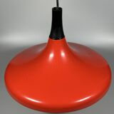 Lampe de plafond Erco Lightning des années 1960 et 1970 en aluminium métallique