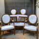 Salon Louis XVI en bois doré