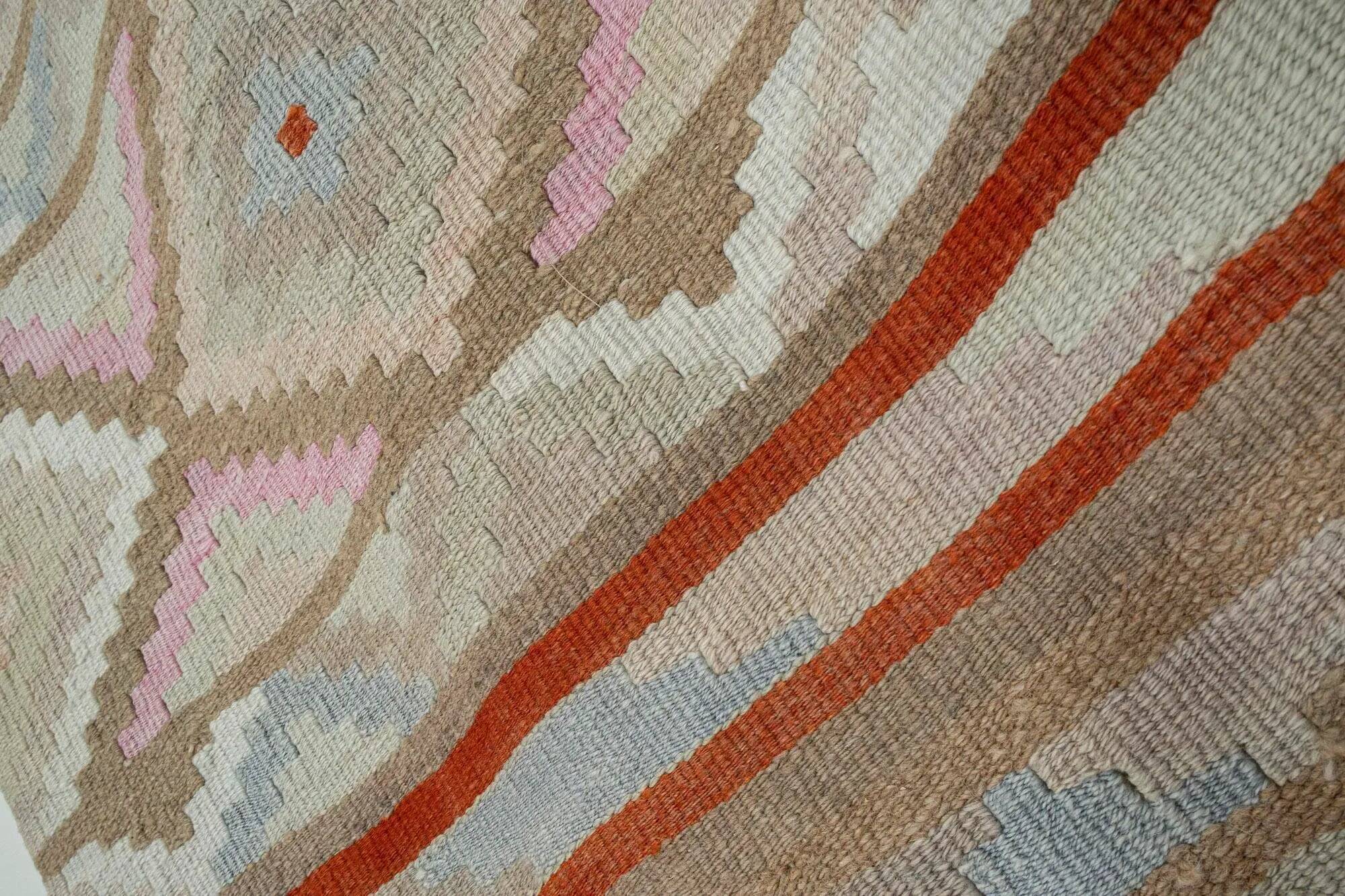 Vintage Turkish hallway rug 70x682 cm
