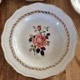 Ensemble de 6 assiettes vintages