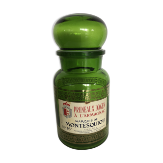 Bottle green jar