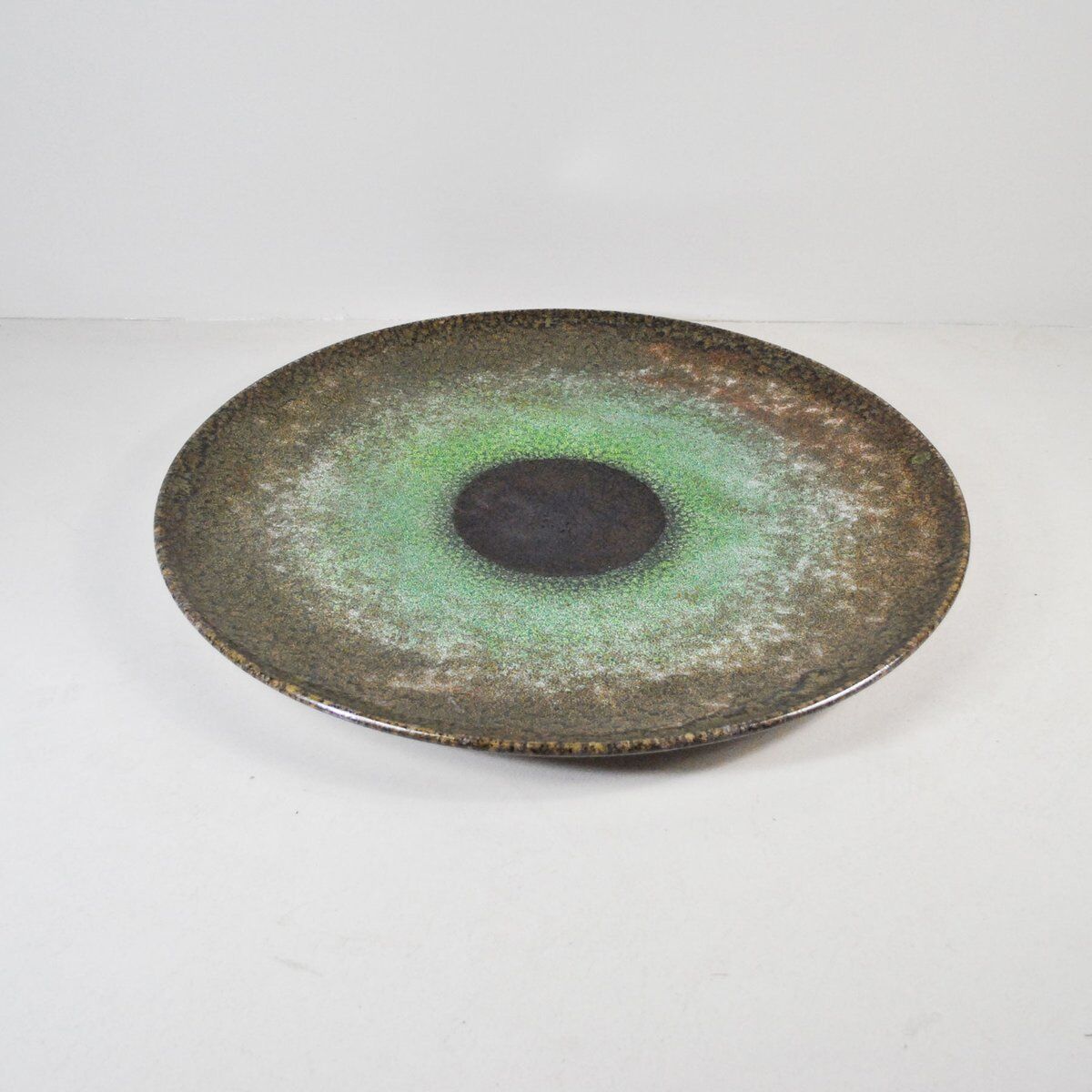 Decorative ceramic plate, 1970s