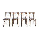 Series of 4 chairs, 1950/1960