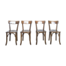 Series of 4 chairs, 1950/1960