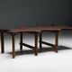 Table Organique Rustique De Forme Libre, France, Fin 19ème Siècle