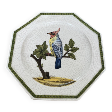 Octagonal Italian Plate Bassano