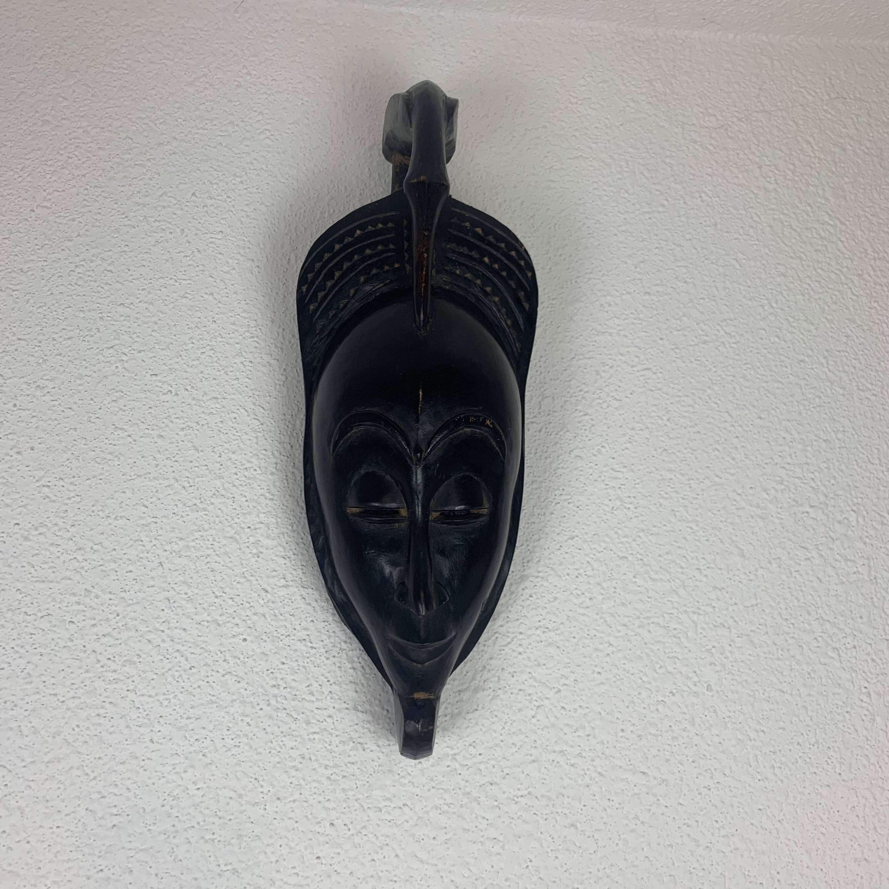 African wall mask, tribal art
