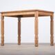 Brutalist Oak Side Table with Tiles, Denmark, 1960s