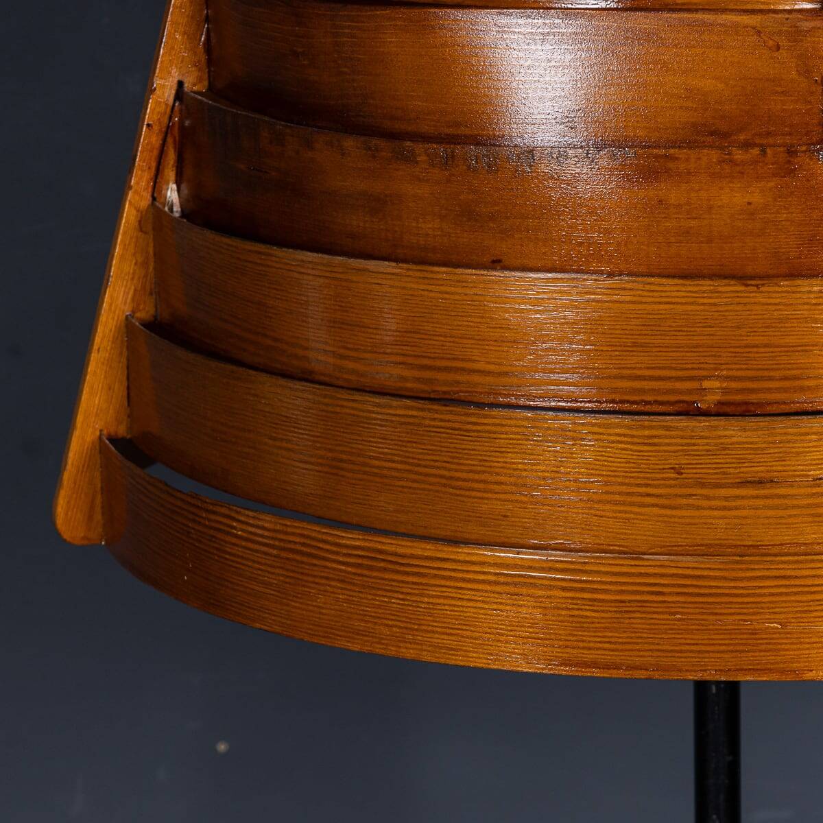 Vintage 20thc swedish floor lamp by hans-agne jakobsson c.1950