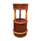 Round bedside with columns