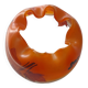 Vase boule Legras