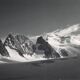 Barre des Écrins photograph, vintage silver print, 40 x 25 cm