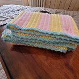 Couvre-lit bébé en crochet - Couverture bébé