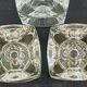 "Ice Cube" candle holders in solid glass attributed to Peill & Putzler - All