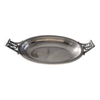 Silver-plated fruit bowl or bread basket