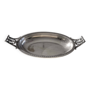 Silver-plated fruit bowl or bread basket