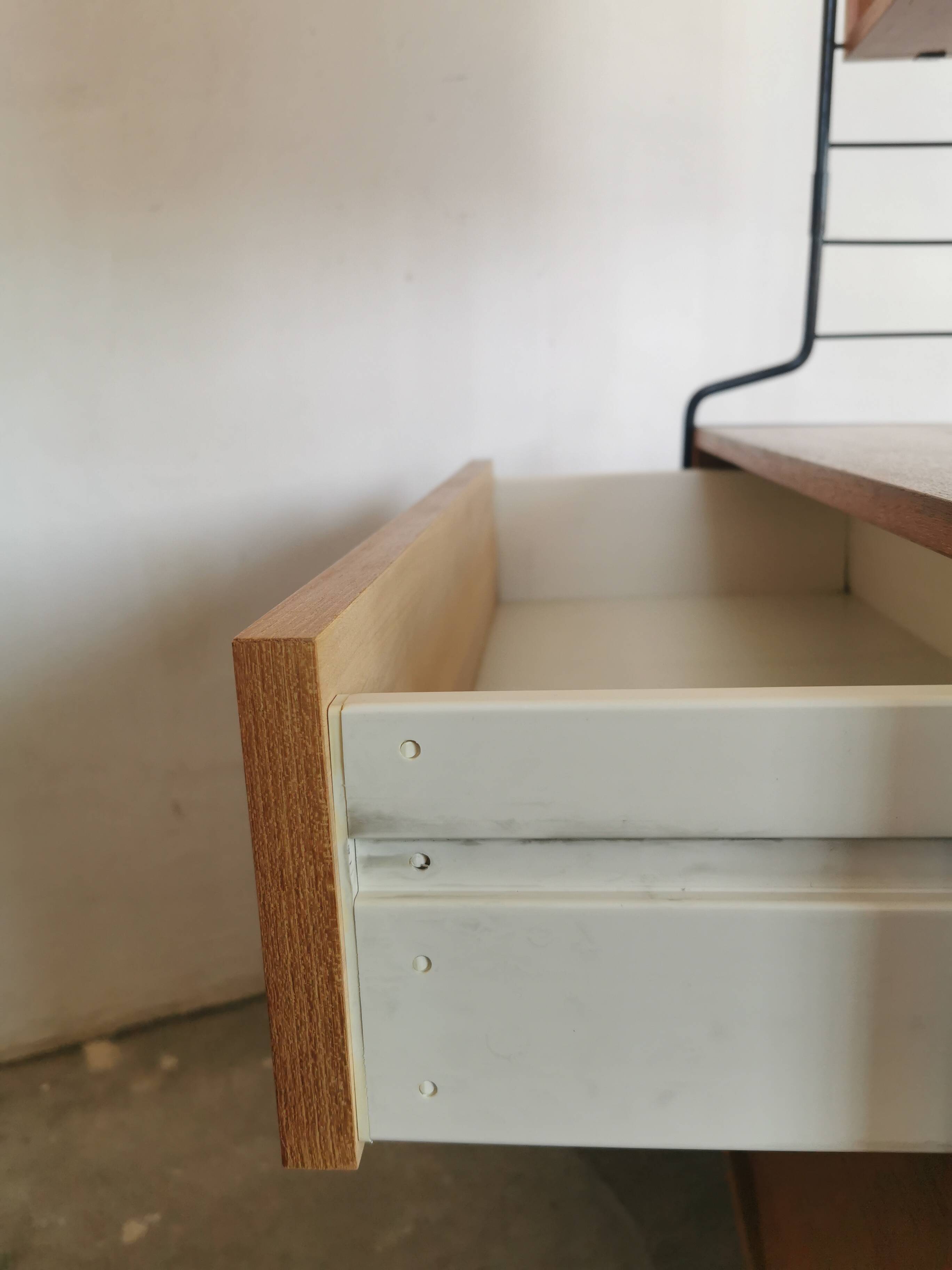 Scandinavian-style modular shelf, bookcase