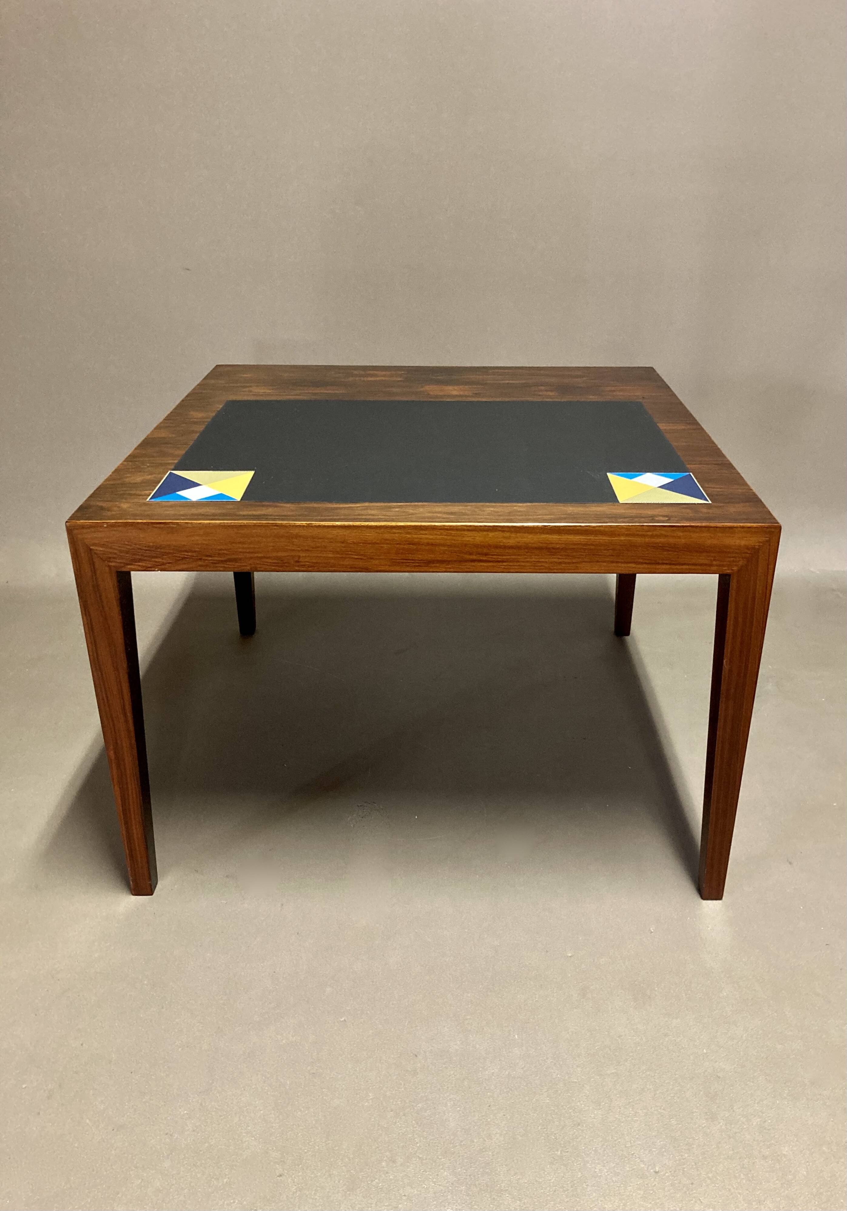 Scandinavian design coffee table 1950 "Severin Hansen".