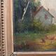 The Court of Poultry, Oil on panel signed Girard, 19th century